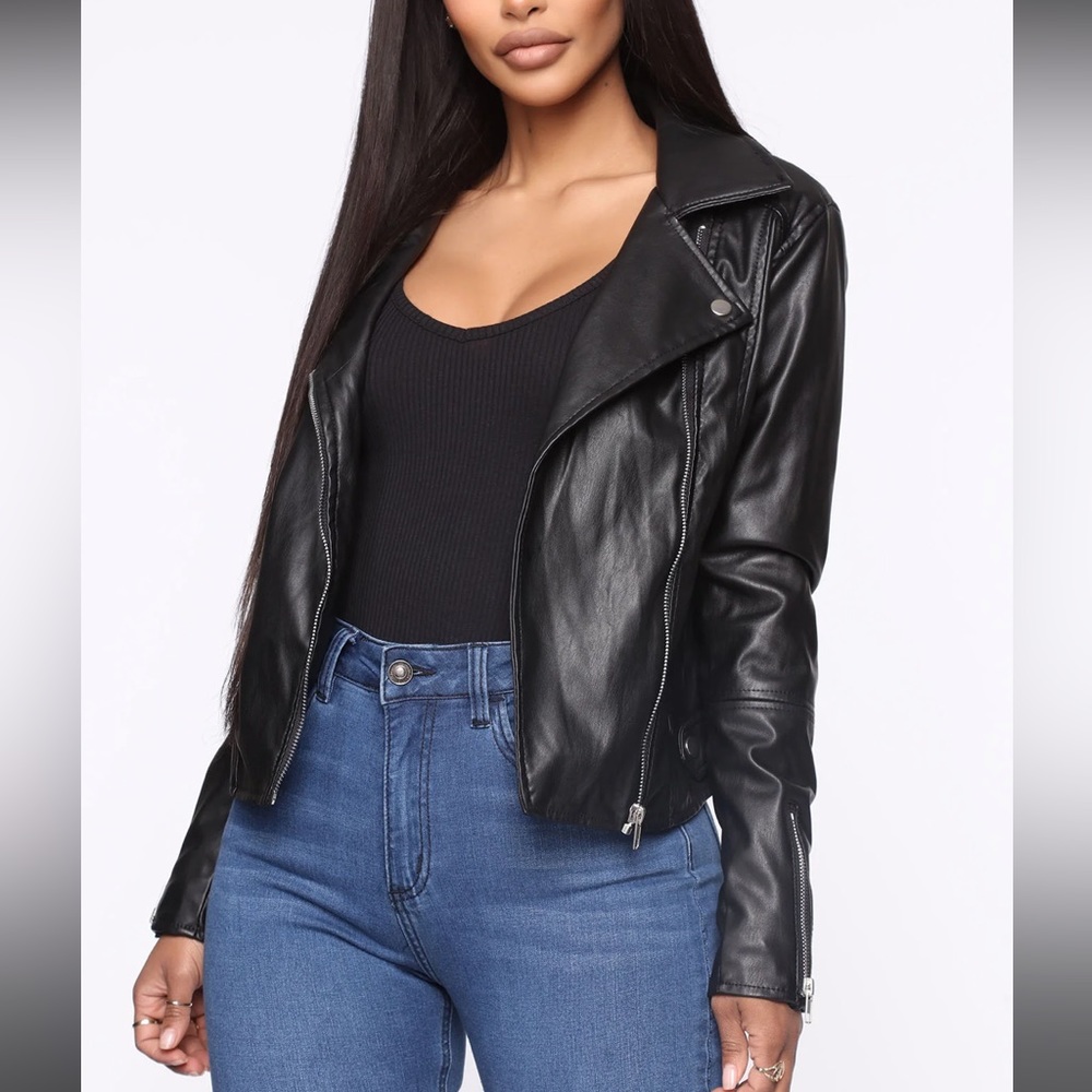 Leather jacket - Picture 2 of 2